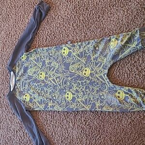 Rags nightmare before christmas lomgsleeve romper